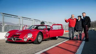Forza Italia! - Alfa Romeo TZ2 on track