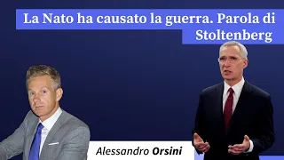 La NATO ha causato la guerra. Parola di Stoltenberg