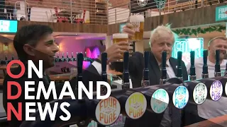 PARTYGATE:  Boris Johnson Joked About 'Most Unsocially Distanced Party in the UK'