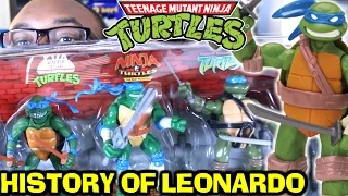 NINJA TURTLES History of Leonardo Toy Set Collection Review