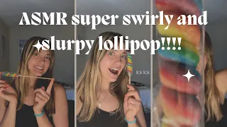 A succulent and sweet lollipop ASMR!! The ever so requested swirly lollipop video🍭