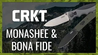 Folding knives CRKT MONASHEE™ and BONA FIDE™ - Military Range