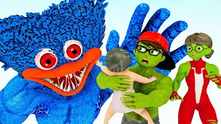 Tani Hulk & Nick Hulk Rescue Miss T Daughter - Scary Teacher 3D Nick & Tani Cartoon Ep.17