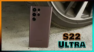 Samsung Galaxy S22 Ultra Durability Test (Water, Scratch, Bend, Crush)