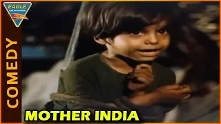 Mother India Movie | Sajid Khan Super Comedy Scene | Sunil Dutt | Rajendra Kumar | Nargis Dutt