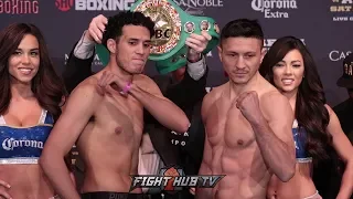 FULL DAVID BENAVIDEZ VS RONALD GAVRIL WEIGH INS & FACE OFF