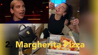 Top Eats Dua Lipa's Favorite Foods