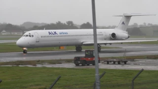 MD82 LZ-DEO taxi towards take off