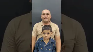 5 year kid's magic recovery from accident | facial fracture| facial cuts © Dr Manoj Bachhav