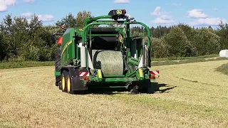 Paalausta 2022 JD 6155R + C451R