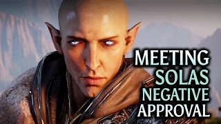 Dragon Age: Inquisition - Trespasser DLC - Meeting Solas (Negative Approval)