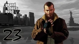 Прохождение Grand Theft Auto IV #23 - Ограбление банка.