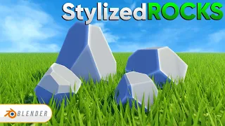 How to Make Stylized Rocks! (Blender)