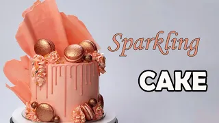 Sparkling Cake Designs | Birthday Cake Decorating With Macaron | Perfect Cake Ideas