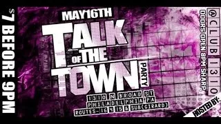 @Mikey_Allegheny @HeekAllegheny Presents : #TalkOfTheTownParty Promo