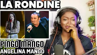 ANGELINA MANGO - La Rondine | ORIGINAL by  Pino Mango live Performance REACTION!!!😱