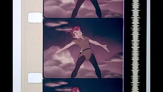 Peter Pan (1953) 16mm film trailer (tv ad), 60s. 1920x1440 (discolored)
