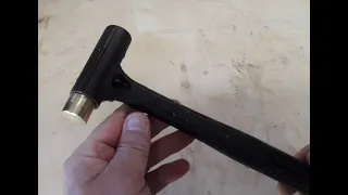 Making a Brass Fretting Hammer