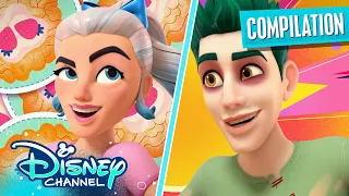 ZOMBIES Summer Mini Bites ☀️ | ZOMBIES: The Re-Animated Series | Compilation | @disneychannel
