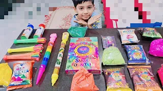 Holi shopping kar li 🎨| Bhargav ne kari Holi shopping | My littlemasters vlogz