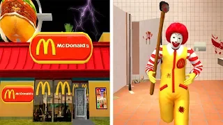 SE ME APARECIO RONALD MC DONALD EN GTA SAN ANDREAS!