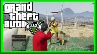 GTA 5 Online Random Funny Moments! (Windmill Fun, CRAZY Wall Ride, Trolling, and MORE!)