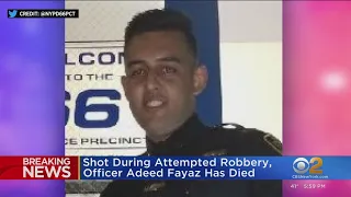 NYPD Officer Adeed Fayaz dies days after being shot while off-duty