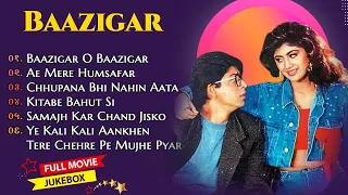Baazigar Movie All Song | Shahrukh Khan an Kajol | hindi old songs, jackbox💕