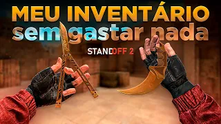 MEU INVENTÁRIO milionário no STANDOFF 2 ( QUE EU CONSEGUI DE GRAÇA 🤑 ) ‹ P7GOD ›