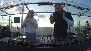 Friendsome Records DJ set (Michel D B2B Belaria) at Summer Of Pop / Top of Montparnasse Tower Paris.