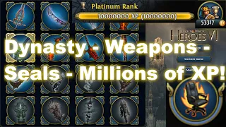 How to level Dynasty / Weapons - 2021 Guide - Heroes of Might and Magic VI