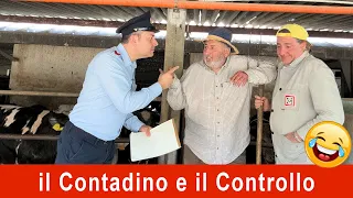 il Contadino e il Controllo #videodivertente #assurdo #polizia