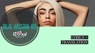 Bilal Hassani - Roi | Lyrics (Azerbaijani Translation) | Eurovision 2019 France