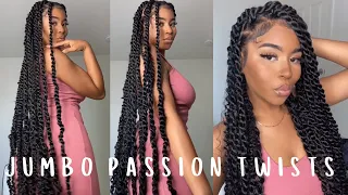 *detailed* How To Jumbo Passion Twists | SUPER EASY & BEGINNER FRIENDLY