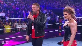 Edge and Beth Phoenix challenge The Judgment Day - WWE RAW 2/6/2023