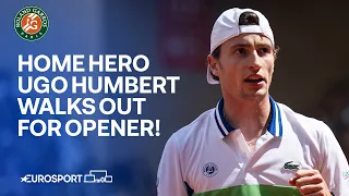 EPIC WELCOME FOR FRENCH NUMBER ONE! | French Open 2024 🇫🇷