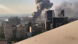 Lebanon: Beirut Blast | Watch in Slow Motion | Different Angles  05/08/2020
