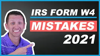 6 mistakes to avoid when filling out the IRS form W4