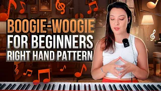 Boogie-woogie for beginners. Right hand riff.