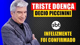 Infelizmente, chega TRISTE NOTÍCIA sobre o querido jurado DECIO PICCININI, do SBT