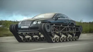 Самый быстрый гусеничный вездеход в мире. Bentley Ultratank.