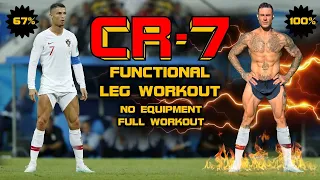 CRISTIANO RONALDO - High Efficiency LEG WORKOUT (sets/reps in description) #ronaldo #cr7 #workout