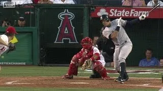 NYY@LAA: A-Rod ties the game with an RBI single