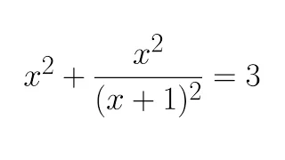 A Surprisingly Easy Equation | Canadian National Mathematical Olympiad 1992