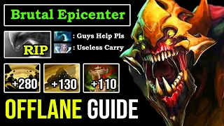 HOW TO OFFLANE SAND KING LIKE A 9K GOD 100% Counter Morph with Epicenter & First Item Vessel DotA 2