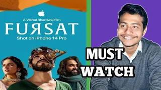 FURSAT SHORT FILM REVIEW|VISHAL BHARADWAJ|ISAAN KHATTER|