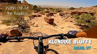 BEST MOUNTAIN BIKE TRAILS FOR BEGINNERS IN MOAB? | Klondike Bluffs Mountain Biking | Moab, Utah