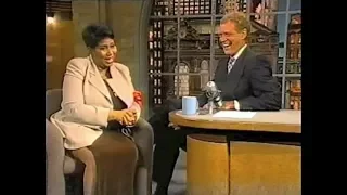 Aretha Franklin Collection on Late Show, 1994-2014 (full, stereo)