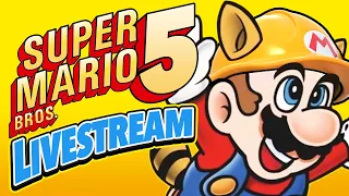 Super Mario Bros. 5?! Let's Play 40-Level SMM2 Adventure - Full Playthrough!