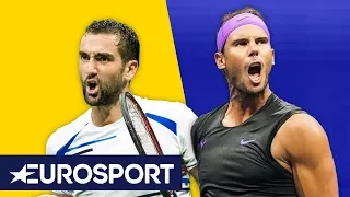 Rafael Nadal vs Marin Čilić Highlights | US Open 2019 | Eurosport